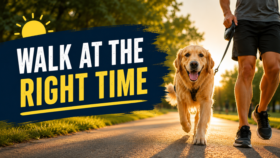 Best Times of Day to Walk Your Dog in Summer Heat