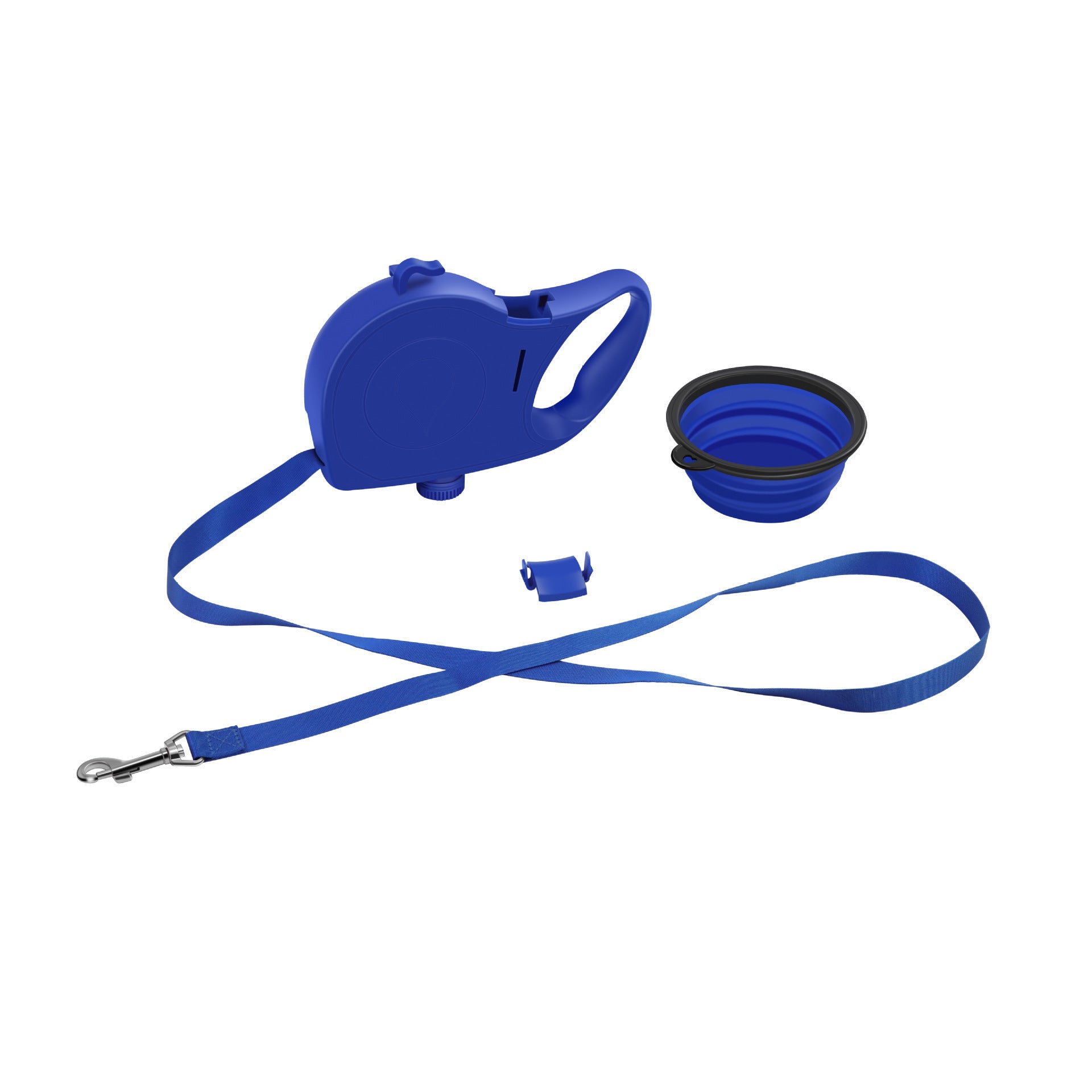 3-in-1 Dog Leash (Leash + Water Bottle + Waste Bag Dispenser)