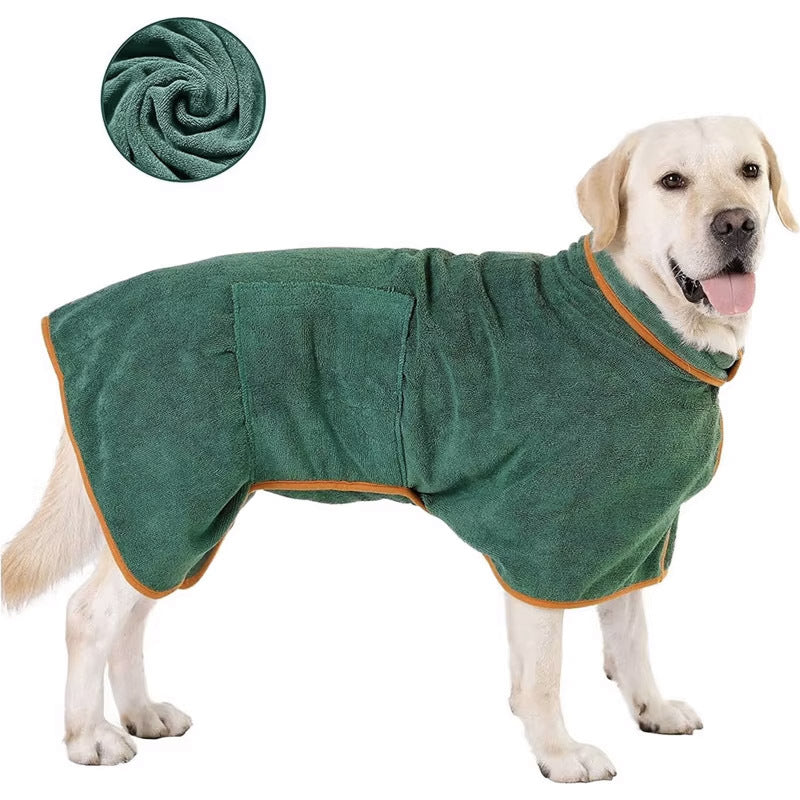 PawDry Absorbent Dog Towel Wrap