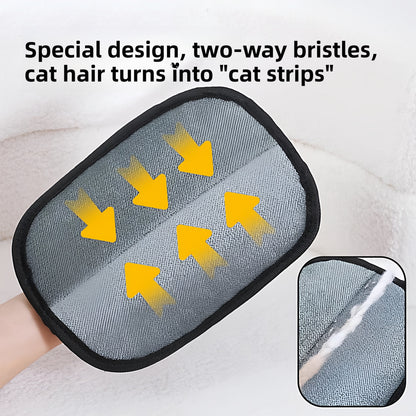 Pet Static Hair Removal Grooming Glove