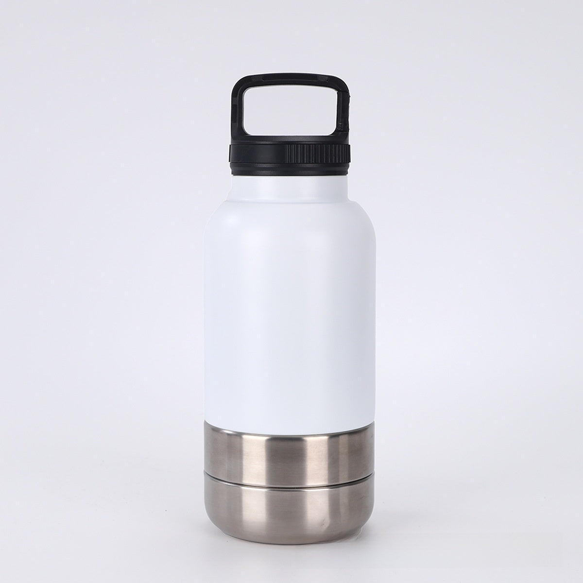All-in-one pet hydration and feeding bottle