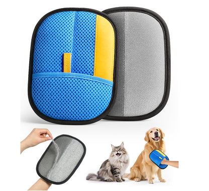 Pet Static Hair Removal Grooming Glove
