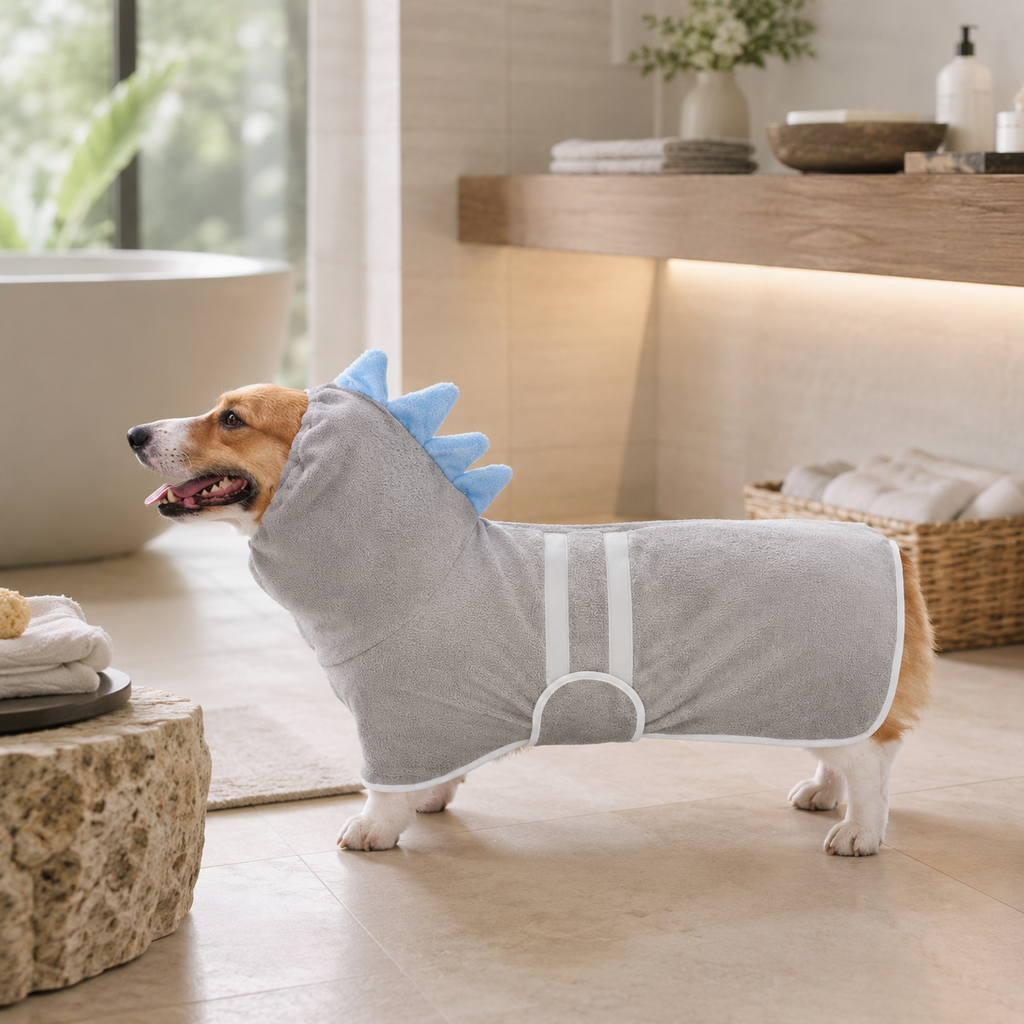 DinoDry Dog Robe