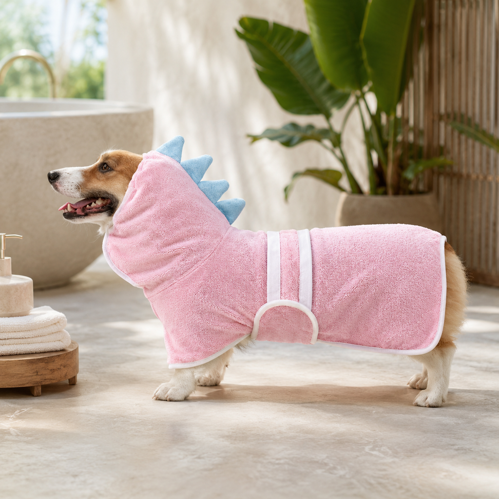 DinoDry Dog Robe