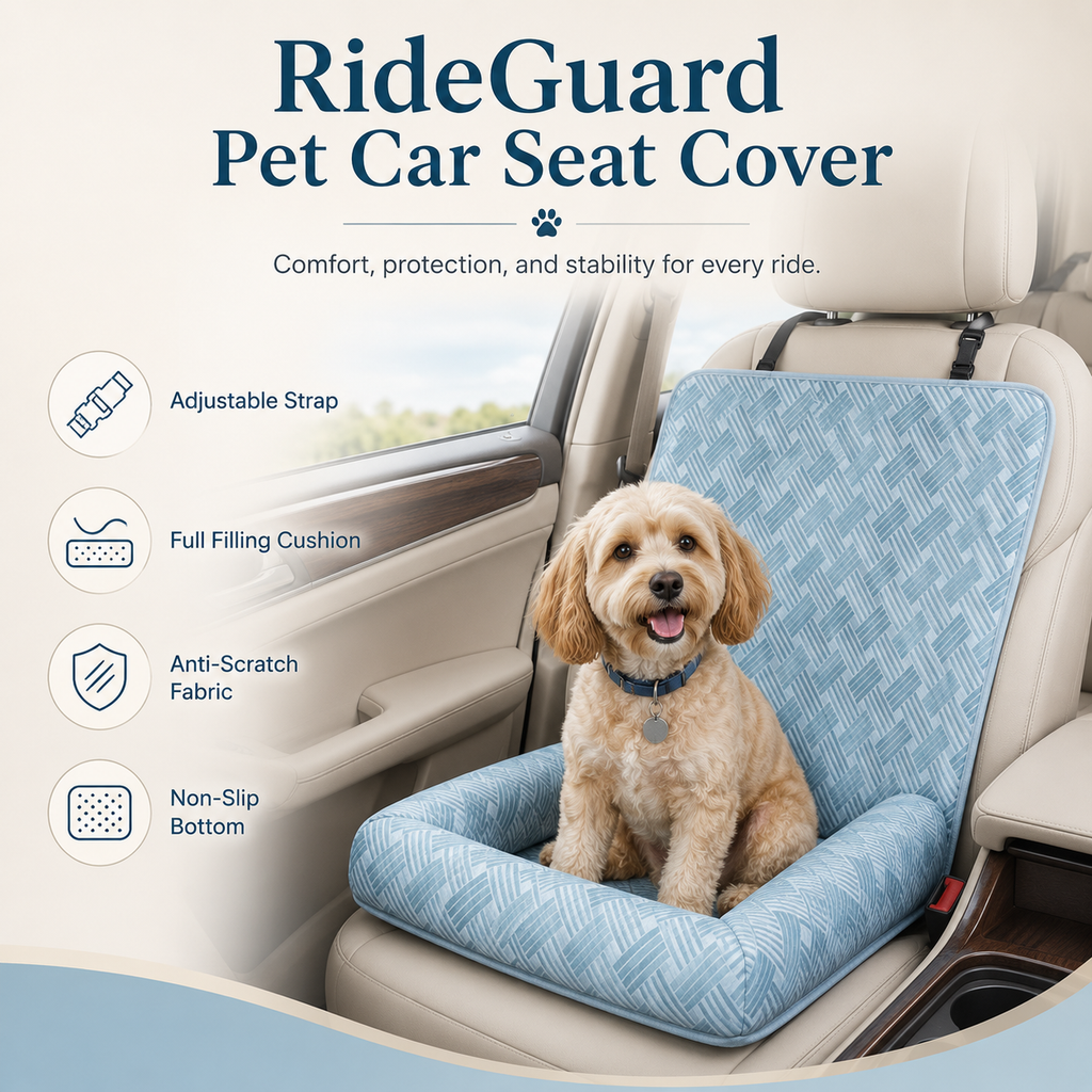 RideGuard Pet Car Seat Cover