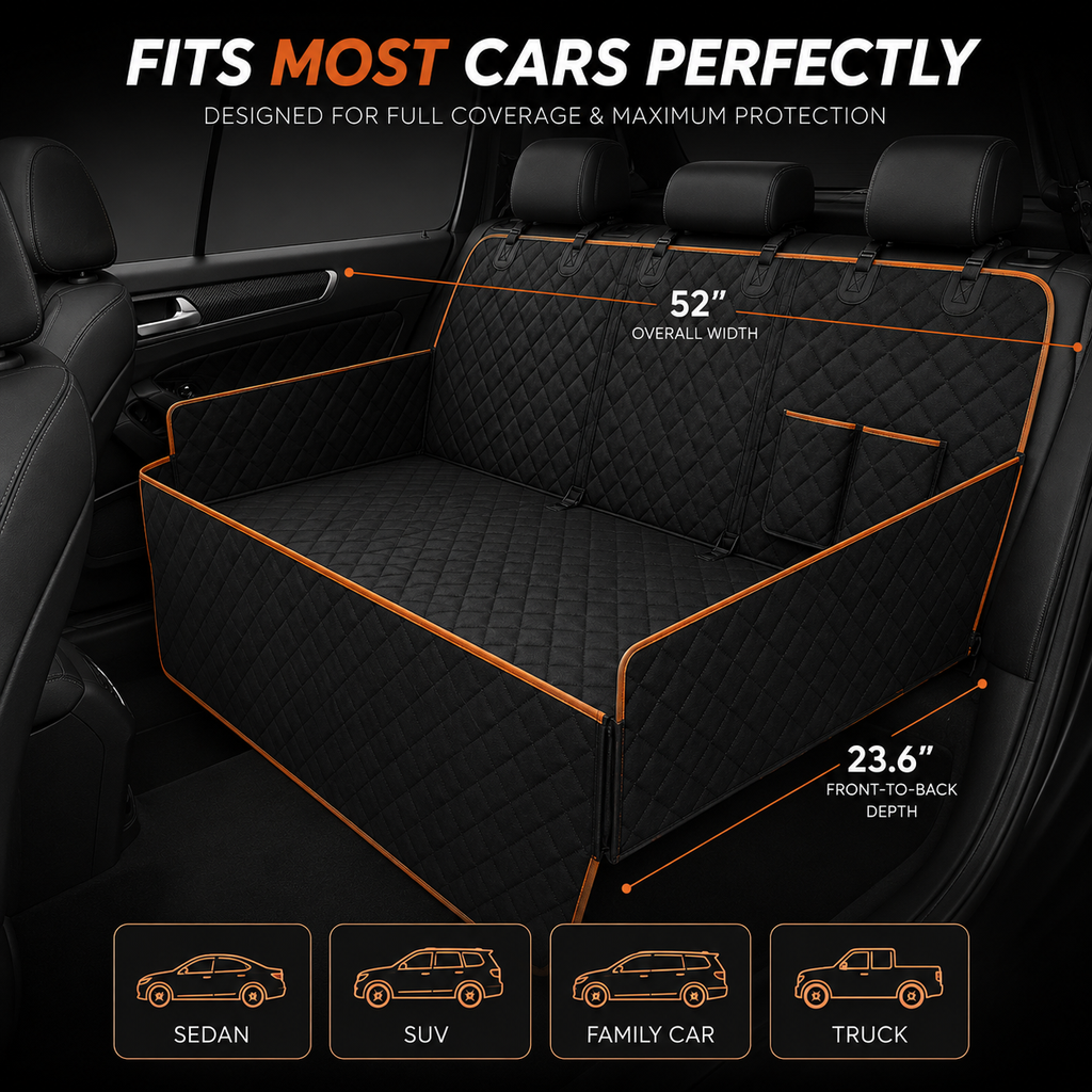 Elite Ride Hard-Bottom Dog Seat Extender