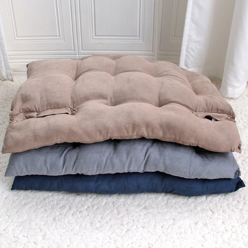 FlexiNest 3-in-1 Pet Bed – Convertible Dog & Cat Sofa Bed, Warm Plush Washable Cushion