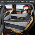 PawTerminal Backseat Dog Hammock with Mesh Window