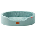 Premium Memory Foam Dog Bed – Cozy Winter Sofa Bed for Large Dogs with Raised Edges