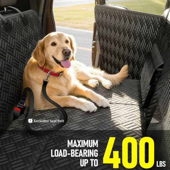 PawTerminal Dog Hard-Cover Protector Mat with Door Guards