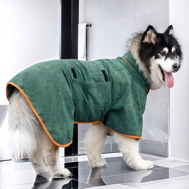 PawDry Absorbent Dog Towel Wrap