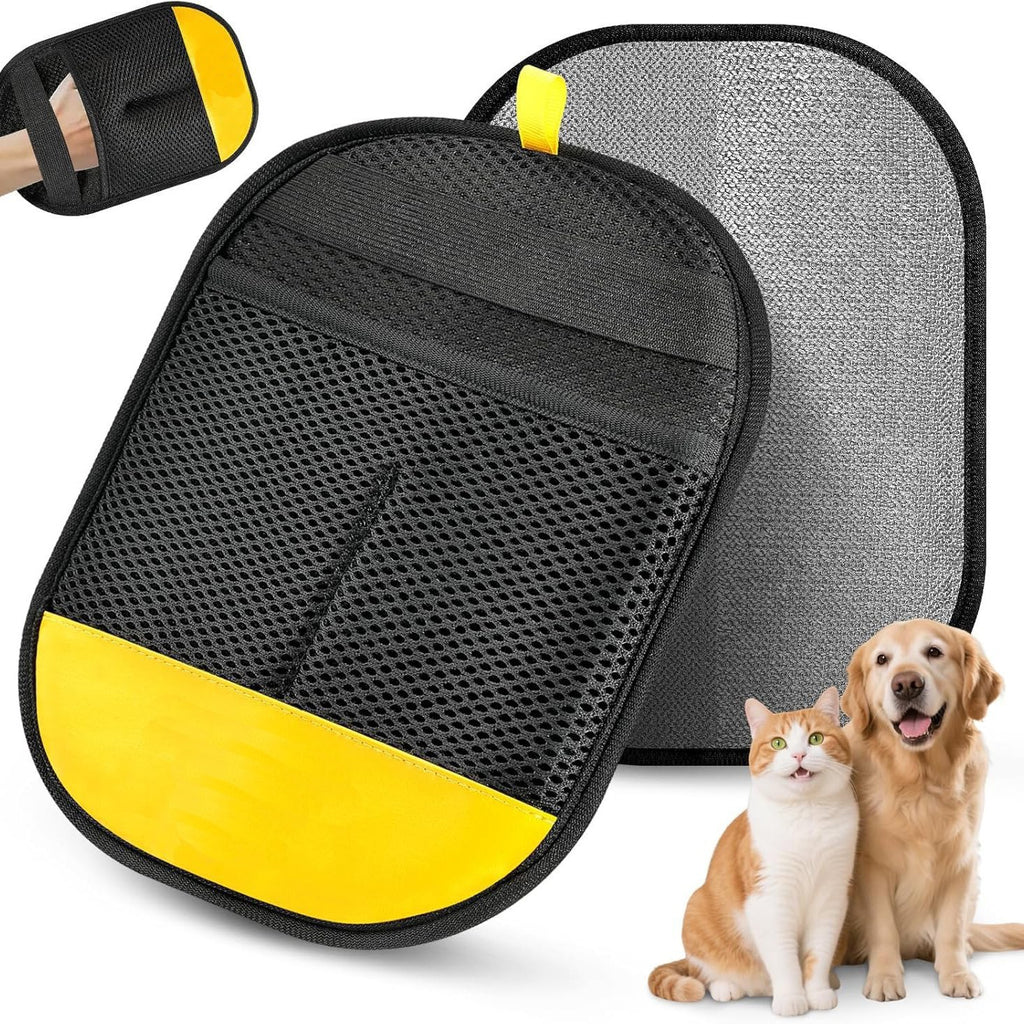 Pet Static Hair Removal Grooming Glove