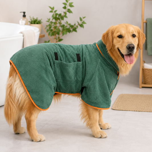 PawDry Absorbent Dog Towel Wrap