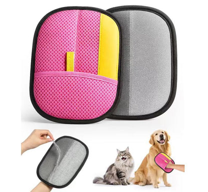 Pet Static Hair Removal Grooming Glove