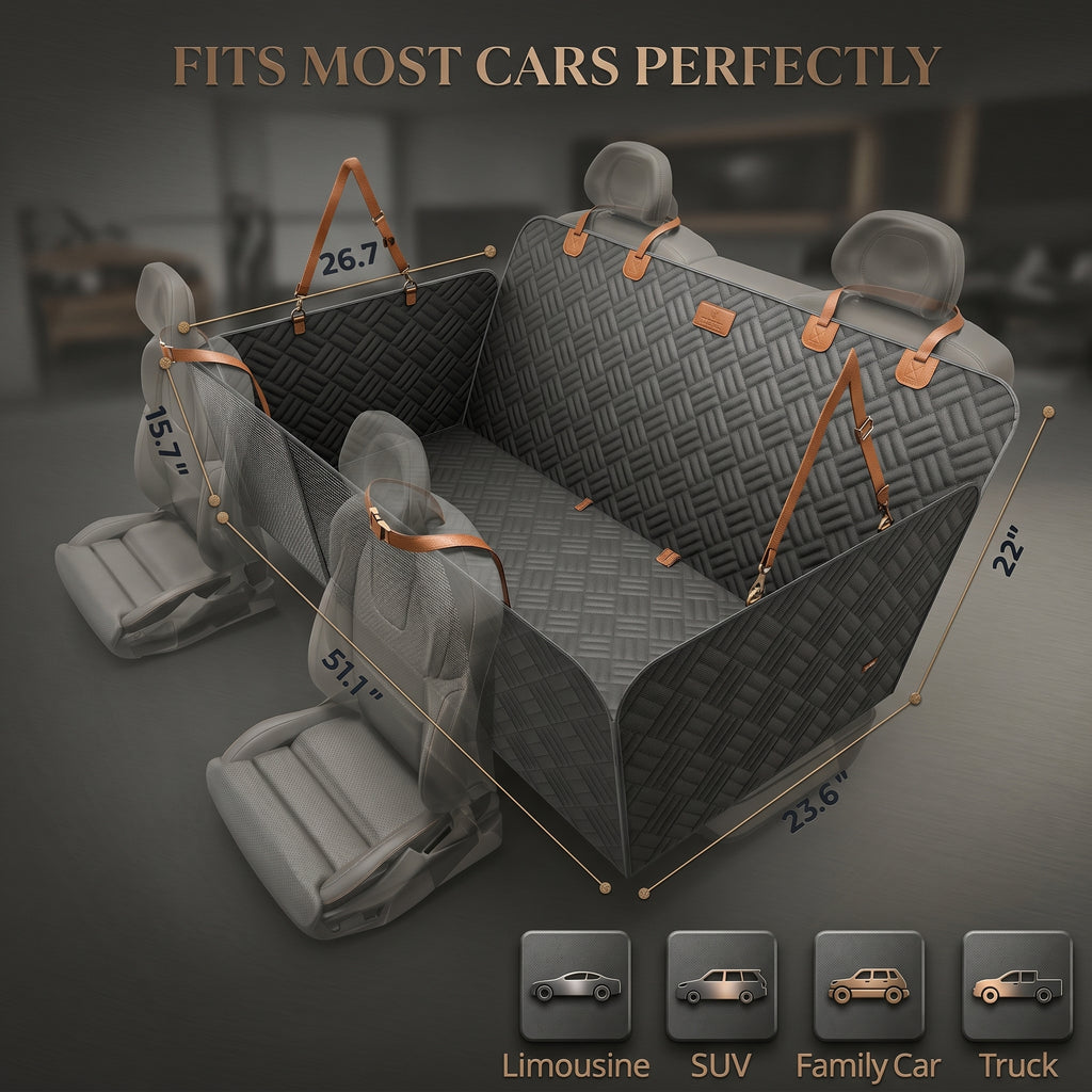PawTerminal- Elite Ride Waterproof Seat Cover