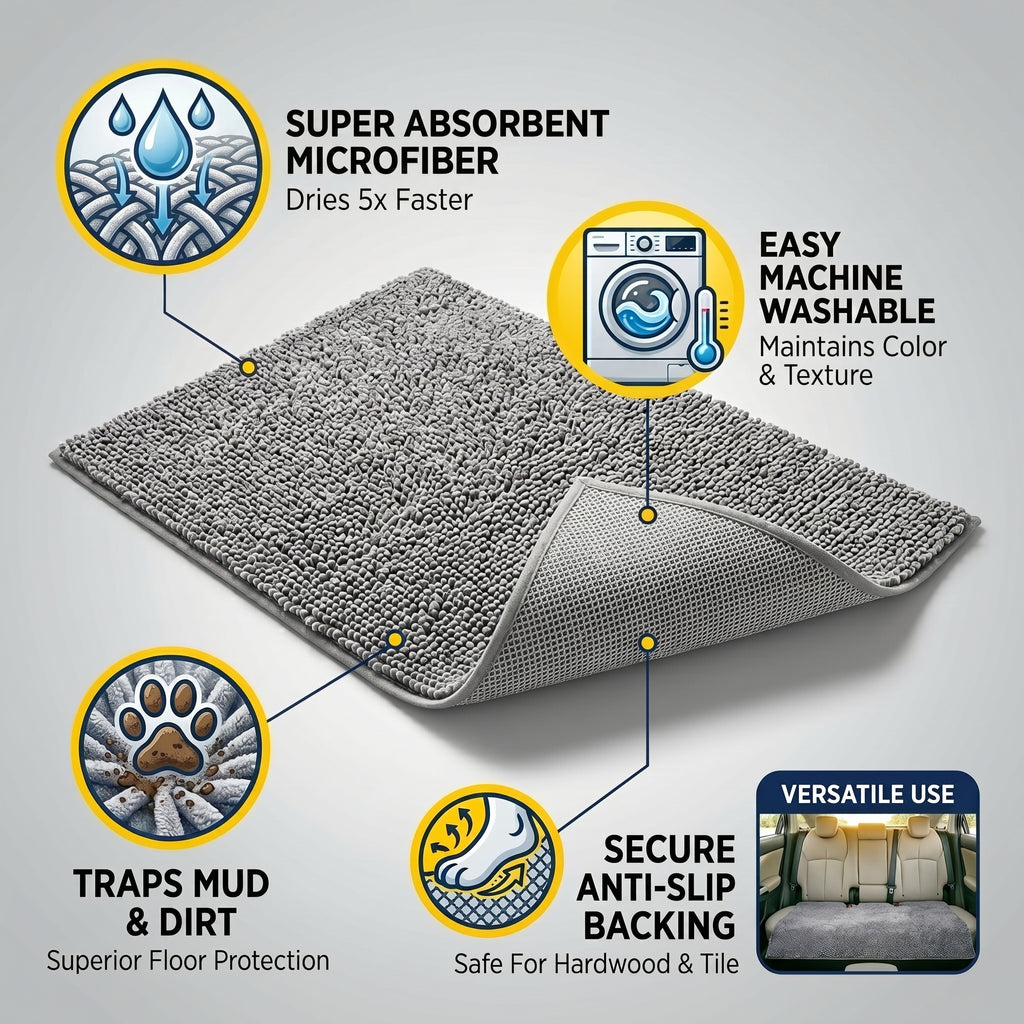 PawTerminal MudShield Rug
