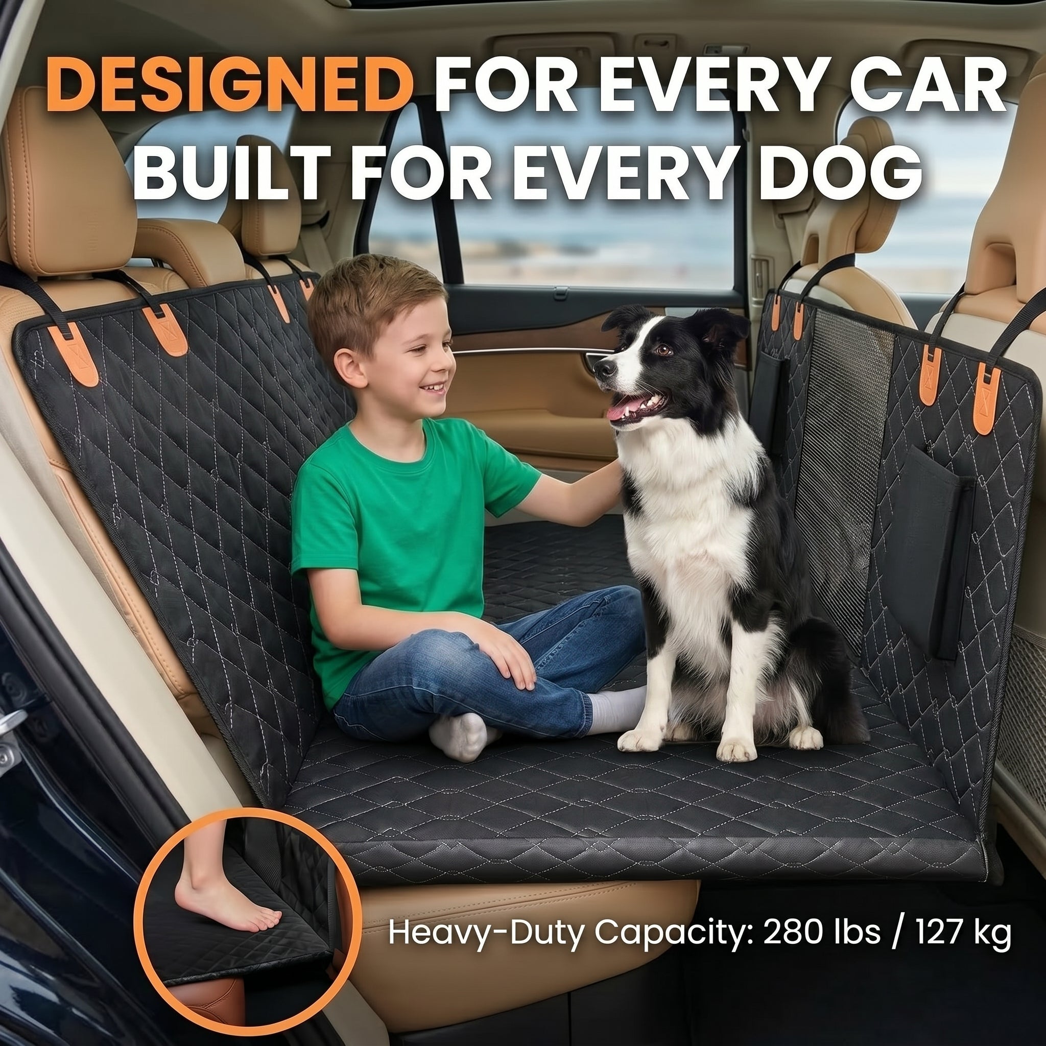 PawTerminal- Elite Ride Waterproof Seat Cover